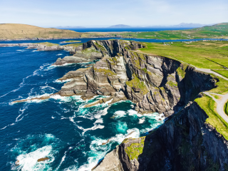 Luchtfoto Ring of kerry West Ierland